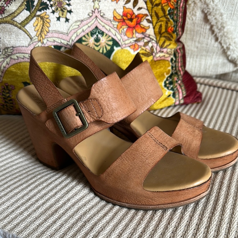 Kork-Ease San Carlos brown Leather Women's Sandals